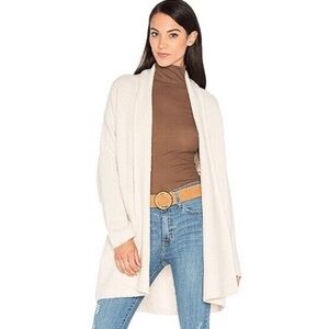 Vince Women's Cream Open Cardigan
